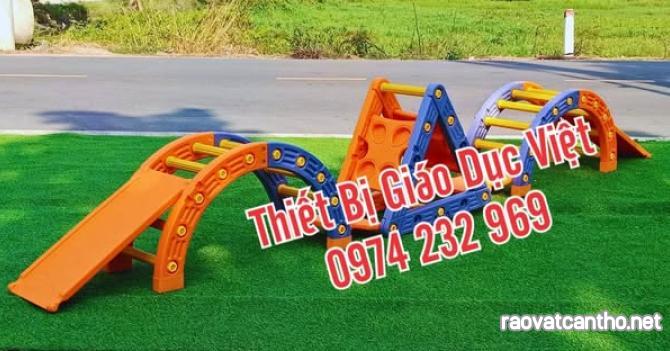 Đồ chơi vận động cầu trượt liên hoàn cho trẻ em