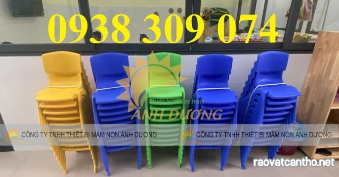 Ghế trẻ em mầm non giá rẻ, ghế tay vịn cho bé mầm non