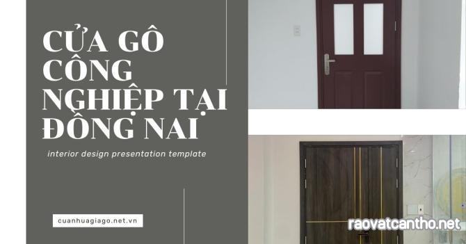 Giá cửa gỗ công nghiệp tại Đồng Nai