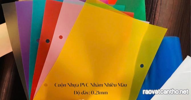 Giá cuộn nhựa pvc nhám nhiều màu, kho phân phối lớn số 1