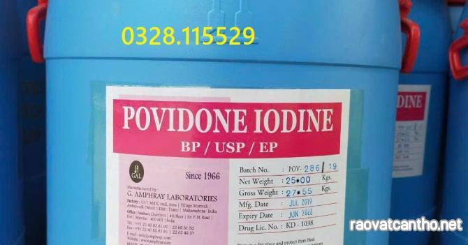 Iodine diệt khuẩn, khử trùng, xử lý nước, iodine nguyên liệu