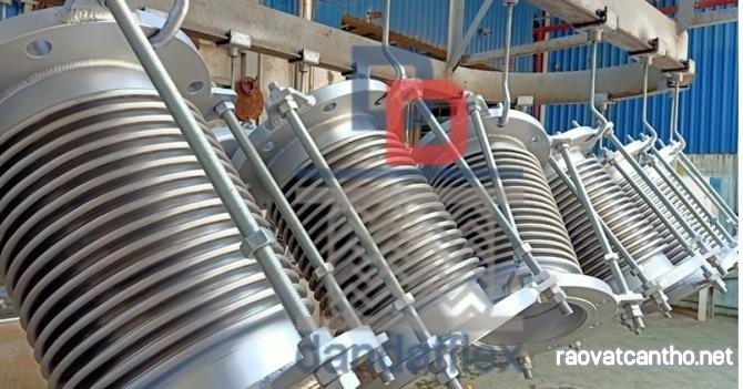 Khớp Nối Giãn Nở ( Khớp Nối Mềm Inox ) cỡ lớn cho đường ống công nghiệp