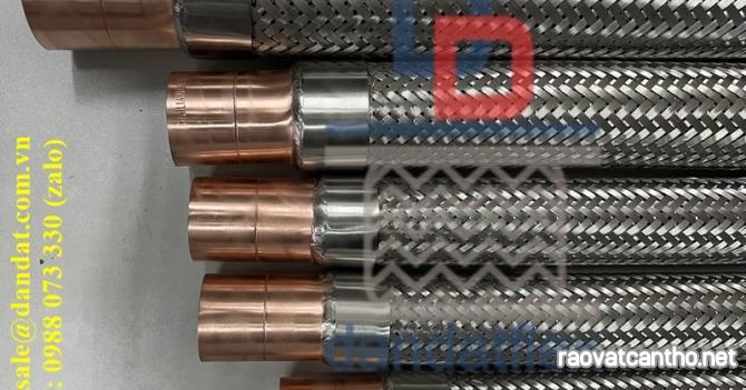 Khớp nối mềm chống rung, ống mềm thủy lực, dây dẫn dầu thủy lực inox