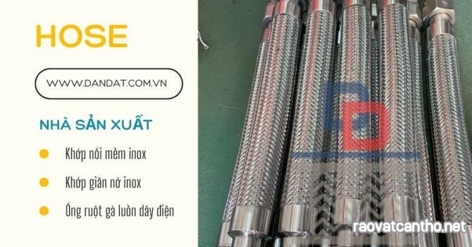 Khớp nối mềm inox áp lực cao, Khớp nối mềm chống rung, Khớp nối mềm mặt bích, khop noi mem inox