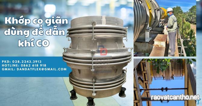 Khớp nối mềm inox sản xuất theo yêu cầu/ khớp nối inox chống rung/ khớp nối mềm kim loại nối bích
