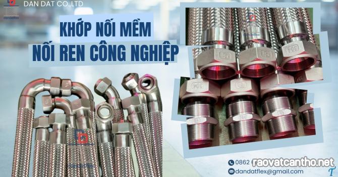 Khớp nối mềm inox sản xuất theo yêu cầu/ khớp nối inox chống rung/ khớp nối mềm kim loại nối bích