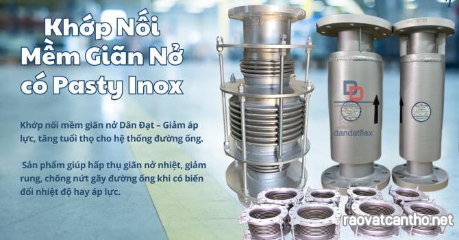 Khớp nối mềm inox sản xuất theo yêu cầu/ khớp nối inox chống rung/ khớp nối mềm kim loại nối bích