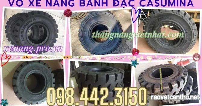 Lốp xe nâng vỏ đặc CASUMINA dùng cho xe nâng động cơ