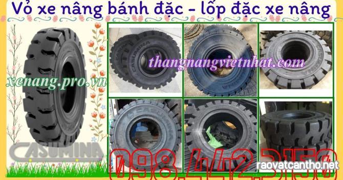 Lốp xe nâng vỏ đặc CASUMINA dùng cho xe nâng động cơ