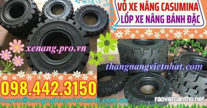 Lốp xe nâng vỏ đặc CASUMINA dùng cho xe nâng động cơ