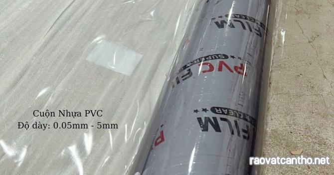 Màng nhựa PVC dạng cuộn giá sỉ - giá bán buôn – ưu đãi cao