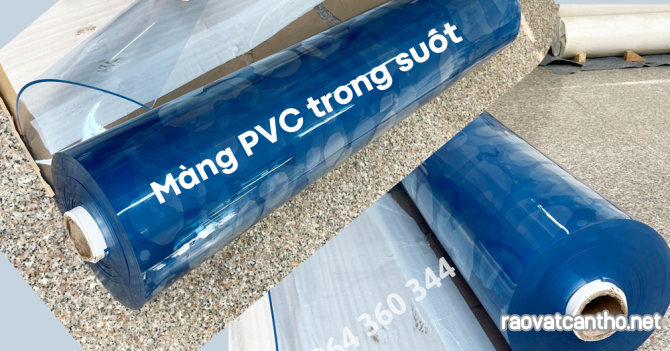 Màng Nhựa PVC Trong suốt (Màng gia áp)