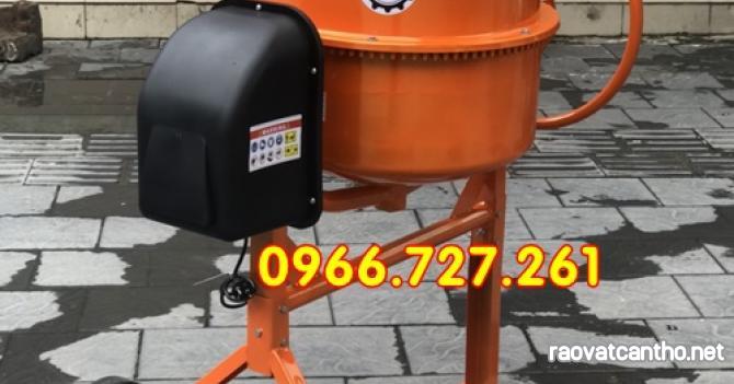 Máy trộn bê tông mini, trộn thức ăn chăn nuôi chạy điện