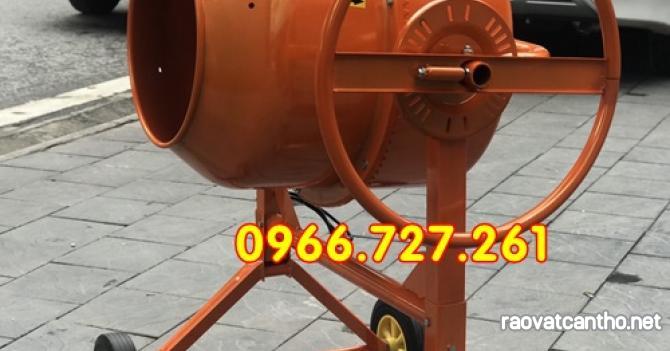 Máy trộn bê tông mini, trộn thức ăn chăn nuôi chạy điện