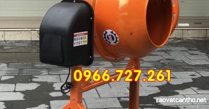 Máy trộn bê tông mini, trộn thức ăn chăn nuôi chạy điện