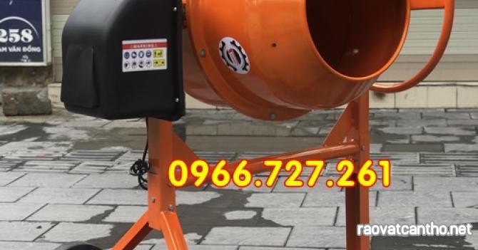 Máy trộn bê tông mini, trộn thức ăn chăn nuôi chạy điện