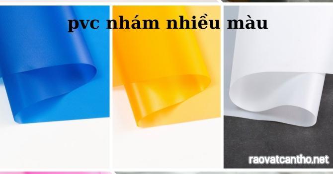 mua màng nhựa pvc dẻo nhám nhiều màu tại sài gòn