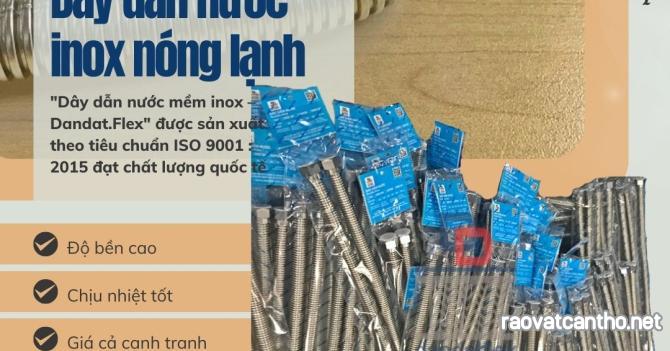 Ống cấp nước mềm inox, dây dẫn nước bình nóng lạnh, ống inox dẫn nước nóng lạnh, dây dẫn nước inox