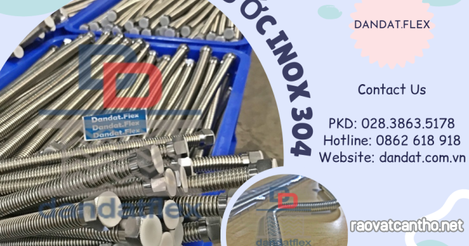 Ống dẫn nước inox nóng lạnh, dây mềm cấp nước nóng, dây dẫn nước inox nóng lạnh, daydannuoc