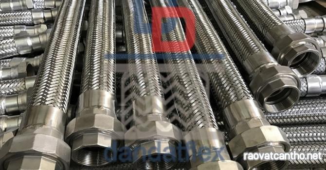 Ống mềm inox dùng trong công nghiệp, Khớp nối mềm inox 2 đầu côn inox 304