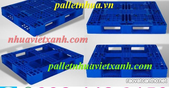 Pallet nhựa 1200x1000x145mm PL08LK giá sốc