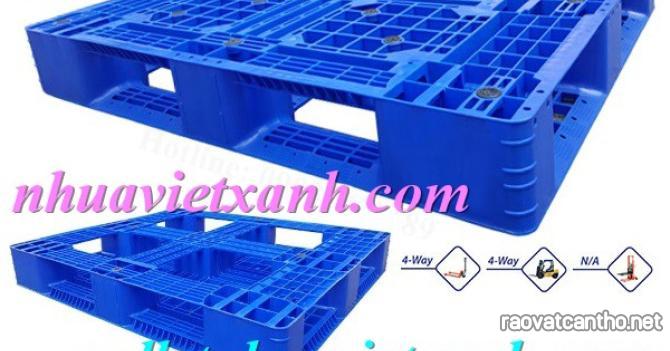 Pallet nhựa 1200x1000x145mm PL08LK giá sốc