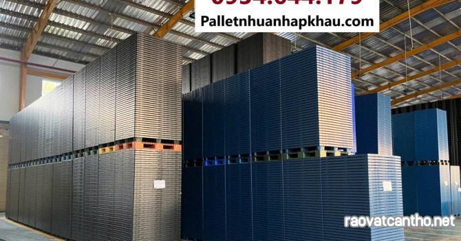 Pallet nhựa Bà rịa Vũng Tàu và những ứng dụng cho nhà kho