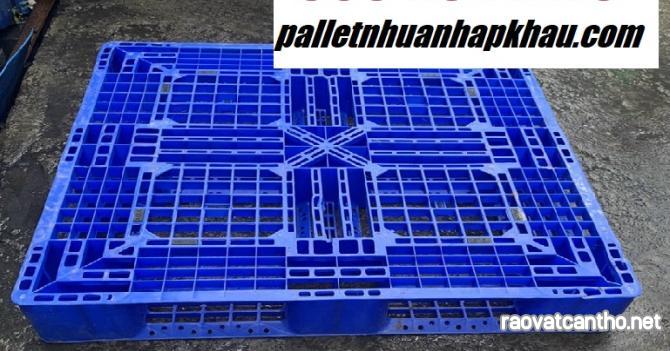 Pallet nhựa Bến Tre thanh lý giá rẻ toàn quốc