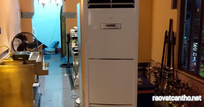 Phân phối thi công Điều hòa tủ đứng MIDEA không inverter 5HP giá rẻ cho NHÀ HÀNG