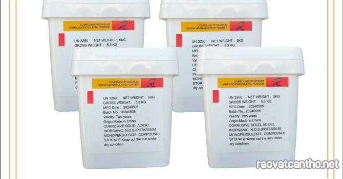 Potassium monopersulphate - Diệt khuẩn an toàn và phổ rộng