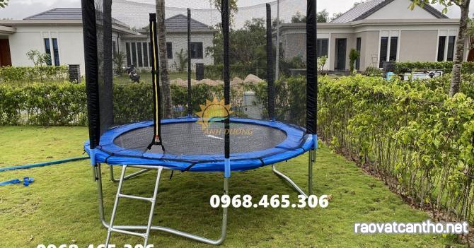 Sàn nhún lò xo trampoline nhập khẩu dành cho trẻ em