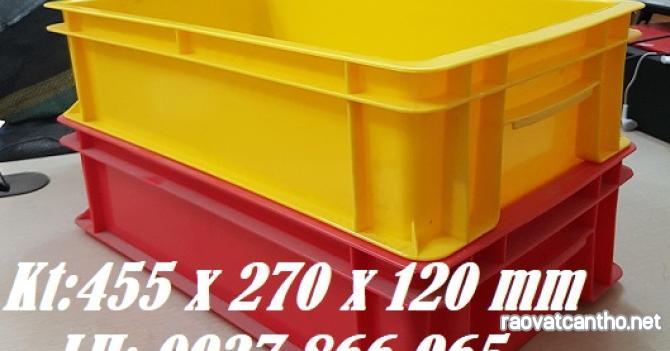 Sản phẩm thùng nhựa H120, thùng nhựa đặc đựng kim khí, thùng nhựa bít nhựa nguyên sinh