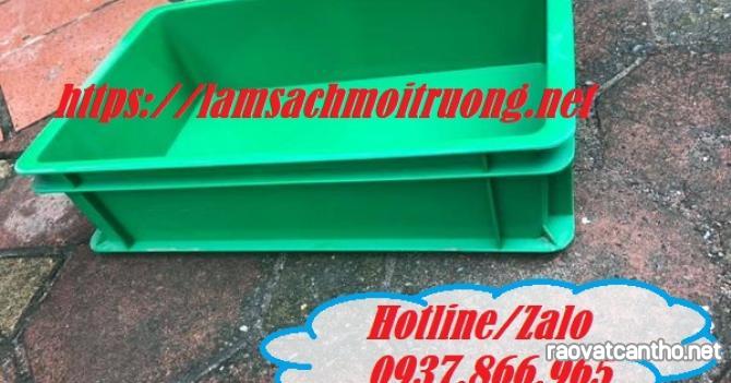 Sản phẩm thùng nhựa H120, thùng nhựa đặc đựng kim khí, thùng nhựa bít nhựa nguyên sinh