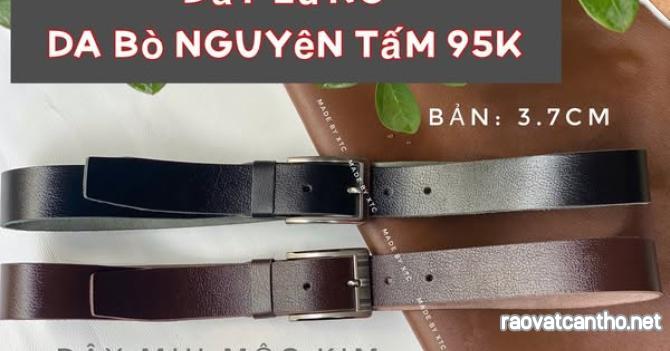 Sản xuất trực tiếp dây lưng da bò thật