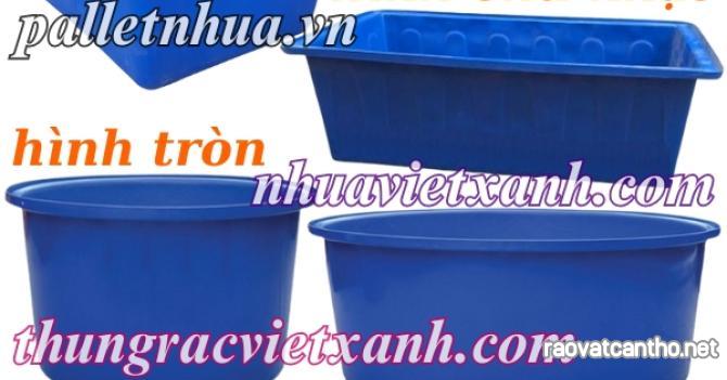 Tank nhựa dung tích lớn - Thùng nhựa dung tích lớn