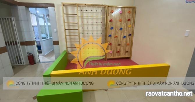 Thang leo vận động mầm non, thang leo sắt trẻ em