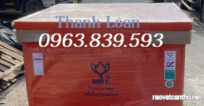 Thùng giữ lạnh thailand 800L trữ hải sản, gia cầm đông lạnh rẻ / 0963.839.593 Ms.Loan