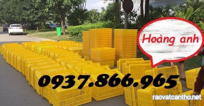 Thùng nhựa- sóng nhựa hở, sọt đựng thực phẩm, sóng quai sắt, sọt nhựa