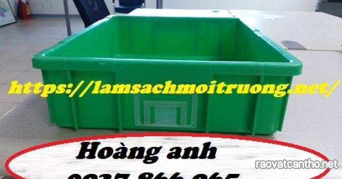 Thùng nhựa đặc, khay cơ khí, khay nhựa bít, thùng đặc B9, khay đựng linh phụ kiện