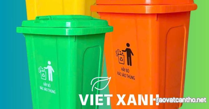 Thùng Rác 60 Lít Tiện Dụng