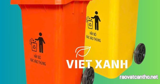 Thùng Rác Nhựa 100 Lít Y Tế 