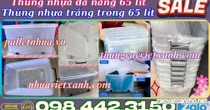 Thùng trong 65 lít AS6550