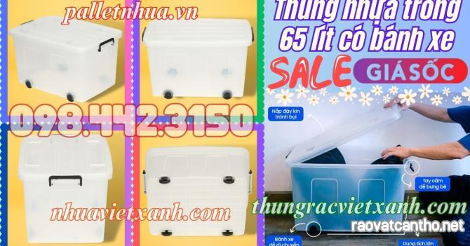 Thùng trong 65 lít AS6550