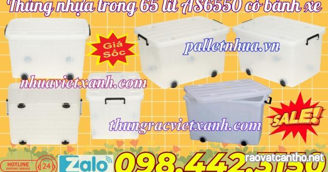 Thùng trong 65 lít AS6550