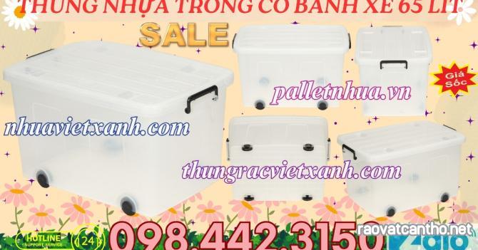 Thùng trong 65 lít AS6550