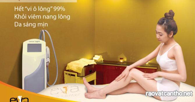 Triệt và Waxing lông tại Eva Spa Cần Thơ