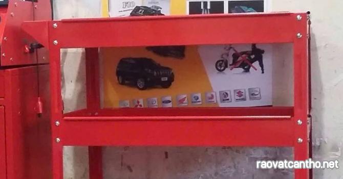 Tủ đồ nghề 5 ngăn kéo sơn tĩnh điện màu xanh dương