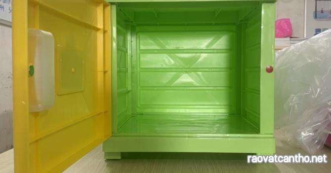 Tủ đựng cặp mầm non bằng nhựa 30*30cm dày bền, chất lượng cao
