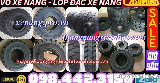 Vỏ xe nâng lốp đặc CASUMINA dùng cho xe nâng động cơ