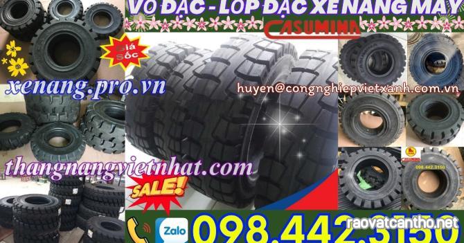 Vỏ xe nâng lốp đặc CASUMINA dùng cho xe nâng động cơ